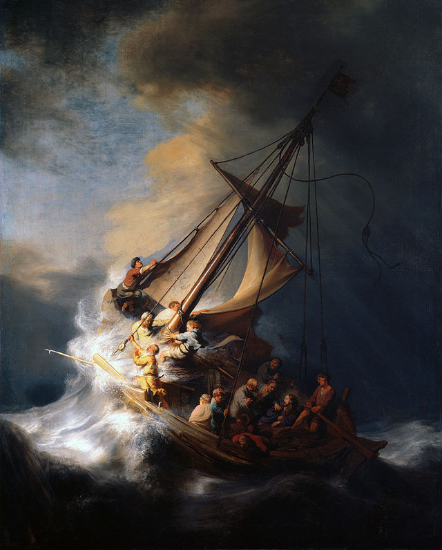 The Storm on the Sea of Galilee (1633), by Rembrandt (image credit: Isabella Stewart Gardner Museum)